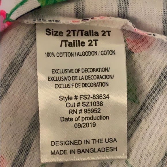 Girls Cherry summer Dress 2T - Picture 4 of 7